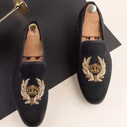 Griffin Men's Black Casual Loafers-image-91