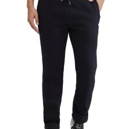 Parx Black Regular Fit Trackpants-picture-3