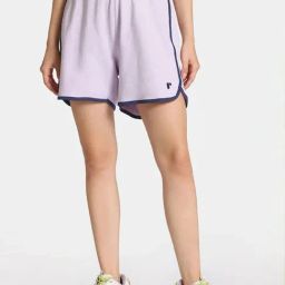 Rosaline by Zivame Purple Solid Sports Shorts-image-84