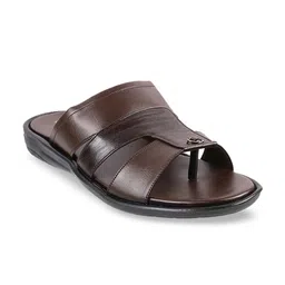 WALKWAY by Metro Men Brown Colourblocked Sandals-image-52
