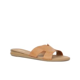 Bata Women Tan Flats-11
