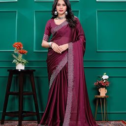 Pionex Beads and Stones Saree-image-32