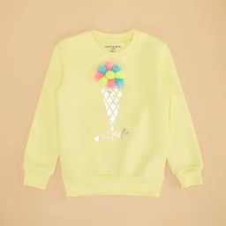 Pantaloons Junior Yellow Sweatshirt-image-51