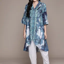 aarke Ritu Kumar Women Ethnic Motifs Printed Regular Kurta with Trousers-picture-20