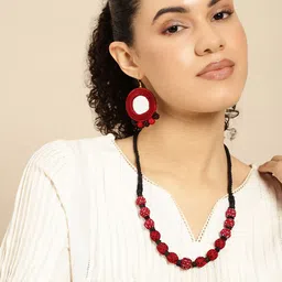 Taavi Handcrafted Jewellery Set-8