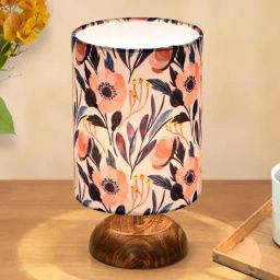 Homesake Peach Wood Table Lamp-31
