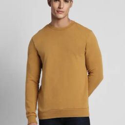 Forever 21 Yellow Cotton Regular Fit Sweatshirt-image-31