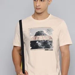 Puma Graphic Printed Drycell Running T-shirt-image-99