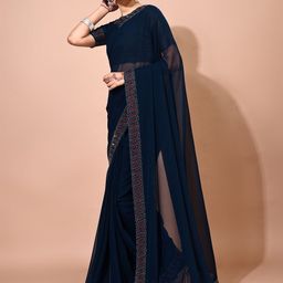 Leelavati Embellished Pure Chiffon Saree-picture-57