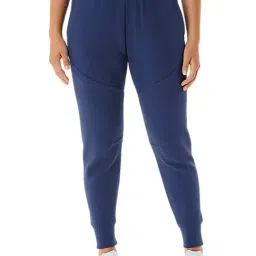 Asics Blue Cotton Mid Rise Track Pants-image-24