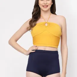 Cukoo Yellow Plain Swimwear-image-23