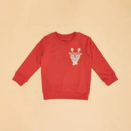 Pantaloons Baby Red Sweatshirt-image-95