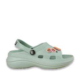 Fame Forever by Lifestyle Girls Green Back Strap Sandals-image-91