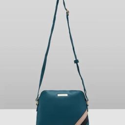 Caprese Green Ember Faux Leather Cross Body Bag-picture-9