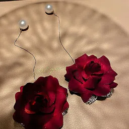 StyleCast x Revolte Floral Drop Earrings-picture-28