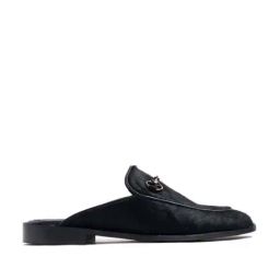 Griffin Men's Black Mule Shoes-image-46