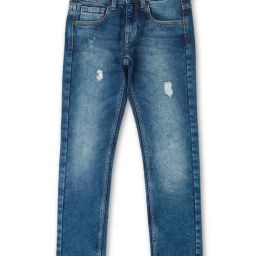Pepe Jeans Kids Light Blue Distressed Jeans-image-40