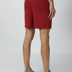 Van Heusen Red Regular Fit Shorts image 2