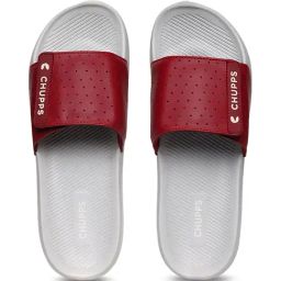 Chupps Men's Classic AirSoft Maroon Slides-picture-33