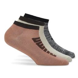 Puma Multicolor Cotton Solid Socks Pack of 3-image-52