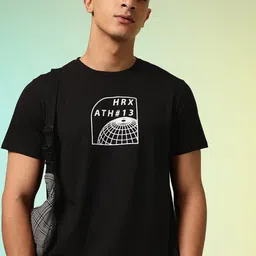 HRX by Hrithik Roshan Men Printed Rapid-Dry Training T-shirt-picture-17