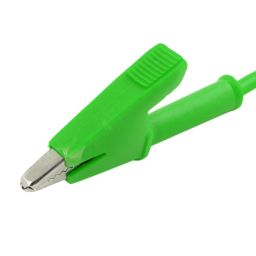 15A Test Lead Wire 4mm Banana Plug And Alligator/Crocodile Clip 15A Multimeter DIY Test Wires With Secure Connections - Green - RS688215A Test Lead Wire 4mm Banana Plug And Alligator/Crocodile Clip 15A Multimeter DIY Test Wires With Secure Connections - Green - RS6882 image 2