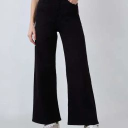 Spykar Charcoal Black Cotton Loose Fit Jeans-image-40