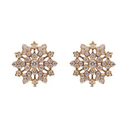 CKC Timeless Beauty: Traditional Close Setting Diamond Earstud-37