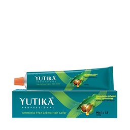 YUTIKA Professional Creme Hair Color - 100gm Copper - Mahogany Brown-image-41