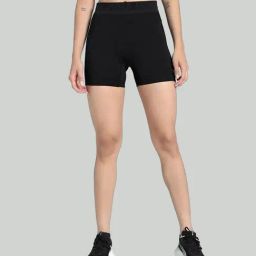 Puma Black Skinny Fit Sports Shorts-picture-35