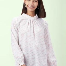Annabelle by Pantaloons White Printed Top-picture-36