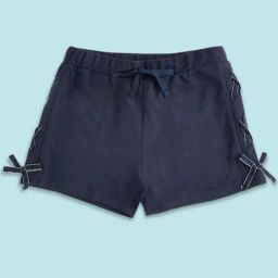 Pantaloons Junior Navy Cotton Regular Fit Shorts-image-50