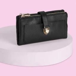 Forever Glam by Pantaloons Black Medium Wallet for Women-30