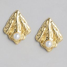 DressBerry Diamond Shaped Drop Earrings-image-23