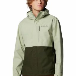 Columbia Green Regular Fit Colour Block Sports Hoodie-image-66