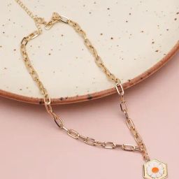 SOHI Gold Casual Designer 2 in 1 Necklace-image-25