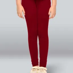 Lyra Kids Red Skinny Fit Leggings-image-101