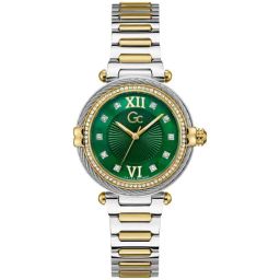 GUESS COLLECTION Vogue Cable Women Green Round Dial Analog Watch - Z52002L9MF-100