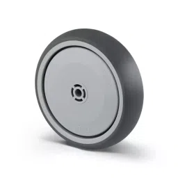 Tente Grey Polypropylene Heavy Duty, Precision Ball Bearing Trolley Wheel, 100 Kg, PJP 125/32-D8 LM36,5-image-19