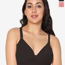 In Care Pack Of 2 Full Coverage Heavily Padded Cotton Push-Up Bra With All Day Comfort-46