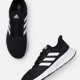 ADIDAS Unisex Black & White Woven Design Show The Way 2.0 Sustainable Running Shoes-21