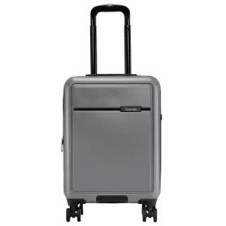 Calvin Klein Rider Grey Solid Hard Cabin Trolley Bag - 23 cm-48