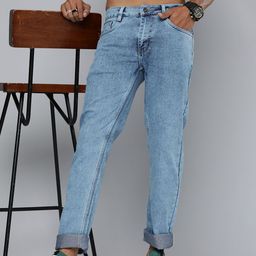 R Code by The Roadster Life Co Men Micheal Slim Fit Light Fade Stretchable Jeans-image-69
