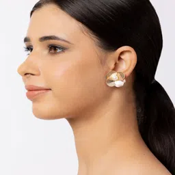 Niscka Contemporary Studs Earrings-52