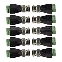 Zysk BNC Connector for CCTV Cameras Green, BS-013 (Pack of 10)-31