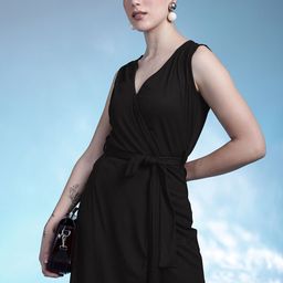 bebe Maxi Wrap Dress-image-99