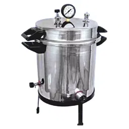Florix Nation Pressure Cooker Type A1 Quality Dental Automatic Autoclave Alminium Silver 21 L-45