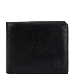 Kara Black Solid Leather Bi-Fold Wallet-picture-31