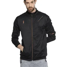 Campus Sutra Black Printed Full Sleeves Jacket-image-33