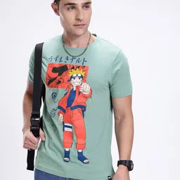 Kook N Keech Naruto Printed Pure Cotton T-shirt-image-60